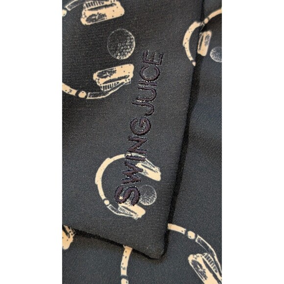 Swing Juice Golf Polo Men's Medium Performance Shirt Headphones All Over Print - Picture 5 of 7